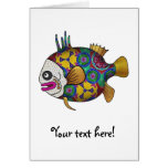 Brightly colored tropical fish - 2 cards
