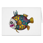 Brightly colored tropical fish - 2 cards