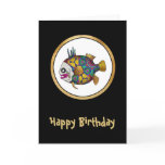 Brightly colored tropical fish - 2 cards