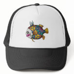 Brightly colored tropical fish - 2 hats