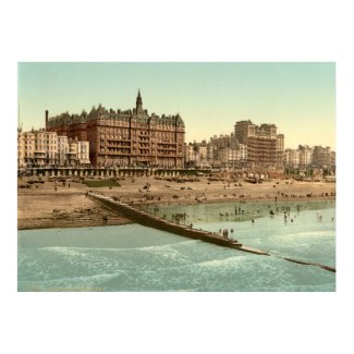 Brighton Beach England Antique print