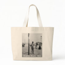 Brighton Beach Lifeguard, early 1900s Tote Bag