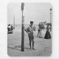 Brighton Beach Lifeguard, early 1900s Mouse Pads