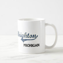 Brighton Michigan City Classic Mugs