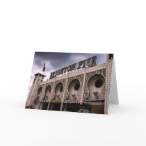 Brighton Pier front entry Card