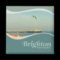 Brighton Pier @ Hove, East Sussex UK Magnet