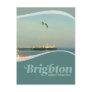 Brighton Pier Seagull Postcard