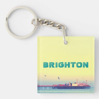 Brighton pier, UK Acrylic Key Chains