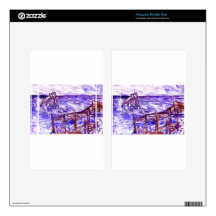 Brighton tempestuosa pegatinas skins para kindle fire