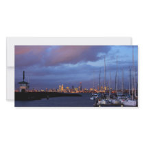 Brighton to Melbourne, Australia. Personalized Photo Card