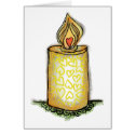 Brigid's Candle card