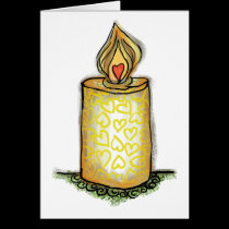 Brigid's Candle cards