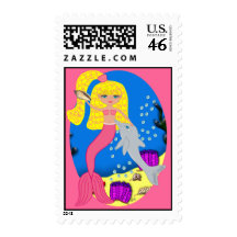 Brigit the Mermaid Postage