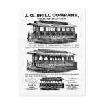 Brill Company Streetcars and Buses Post Card