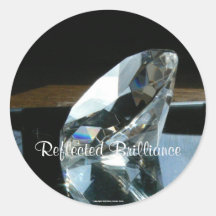 Brillantez reflejada etiqueta