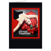 Brillantina Tricofilina redhead cards