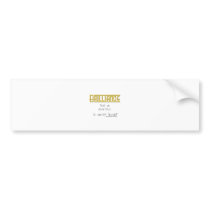 Brilliance bumper stickers