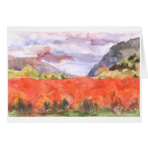 Brilliant blueberry fields, be brilliant greeting cards