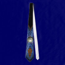 Brilliant Blues Batik ties