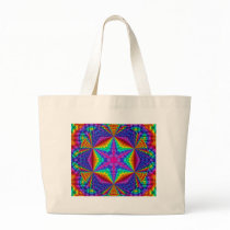 Brilliant Colored Ribbon Kaleidoscopic Design bags