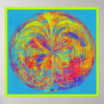Brilliant Colors Abstract posters