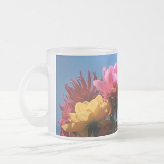 Brilliant Dahlias mug