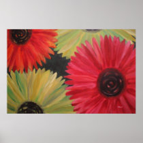 "Brilliant Garden" print posters