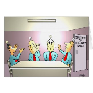 Brilliant Ideas card