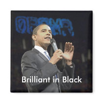 Brilliant in Black Magnet