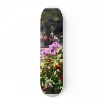 Brilliant Summer Garden Skateboard Deck