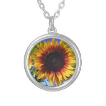 Brilliant Sunflower Necklace