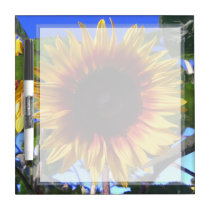 Brilliant Sunflower Small Dry Erase Board