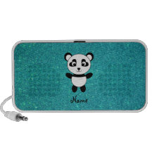 Brillo conocido personalizado de la turquesa de la laptop altavoces