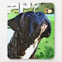 Brindle Boxer mousepad