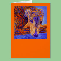 Brindle Greyhound Card #2 - "Ace"