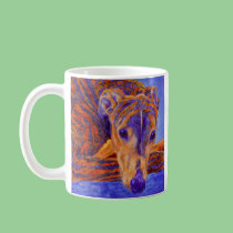Brindle Greyhound Mug - "Ace" mugs