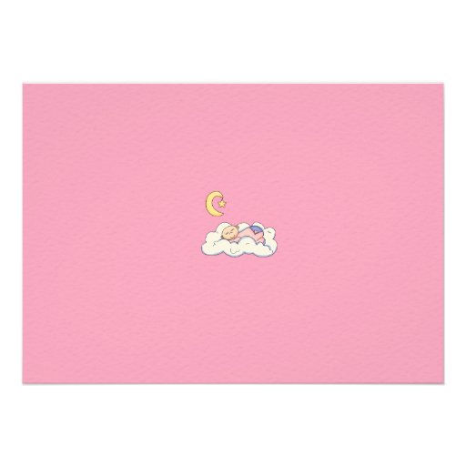 Bring a Book Baby Shower Invitation (Girl)