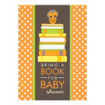 Bring A Book Sweet Owl Baby Shower Invitation