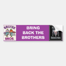 BRING BACK THE BROTHERS BUMPER STICKER