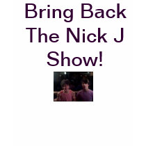 Bring Back The Nick J Show t-shirt
