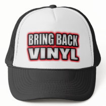 BRING BACK VINYL punk t-shirt hats
