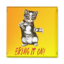 Bring It On! magnets by Lotacats Bring It On! magnets