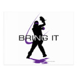 Bring it - Pitcher Postcard