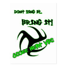 Bring it! post cards