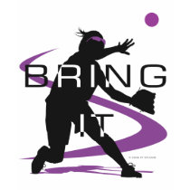 Bring it Purple Softball T-Shirt