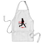 Bring it Red Batter Softball Apron
