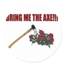 Bring Me The Axe!!! stickers