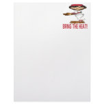 Bring The Heat Letterhead Design