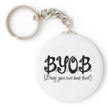 Bring Your Own Beach Towel Key Chain
