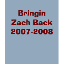 Bringin Zach Back2007-2008 t-shirts by emoyasha1 Bringin Zach Back2007-2008 t-shirts
